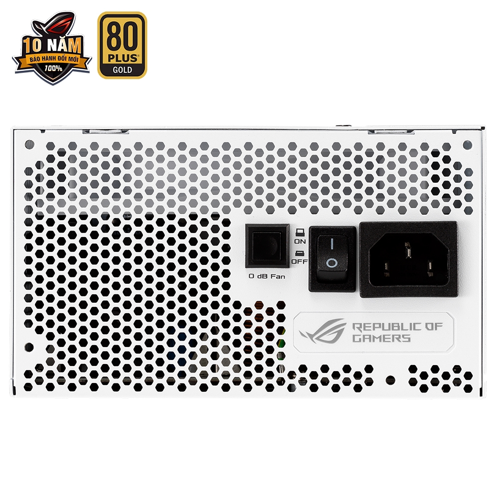 Nguồn Asus Rog Strix 850W Gold - White Edition