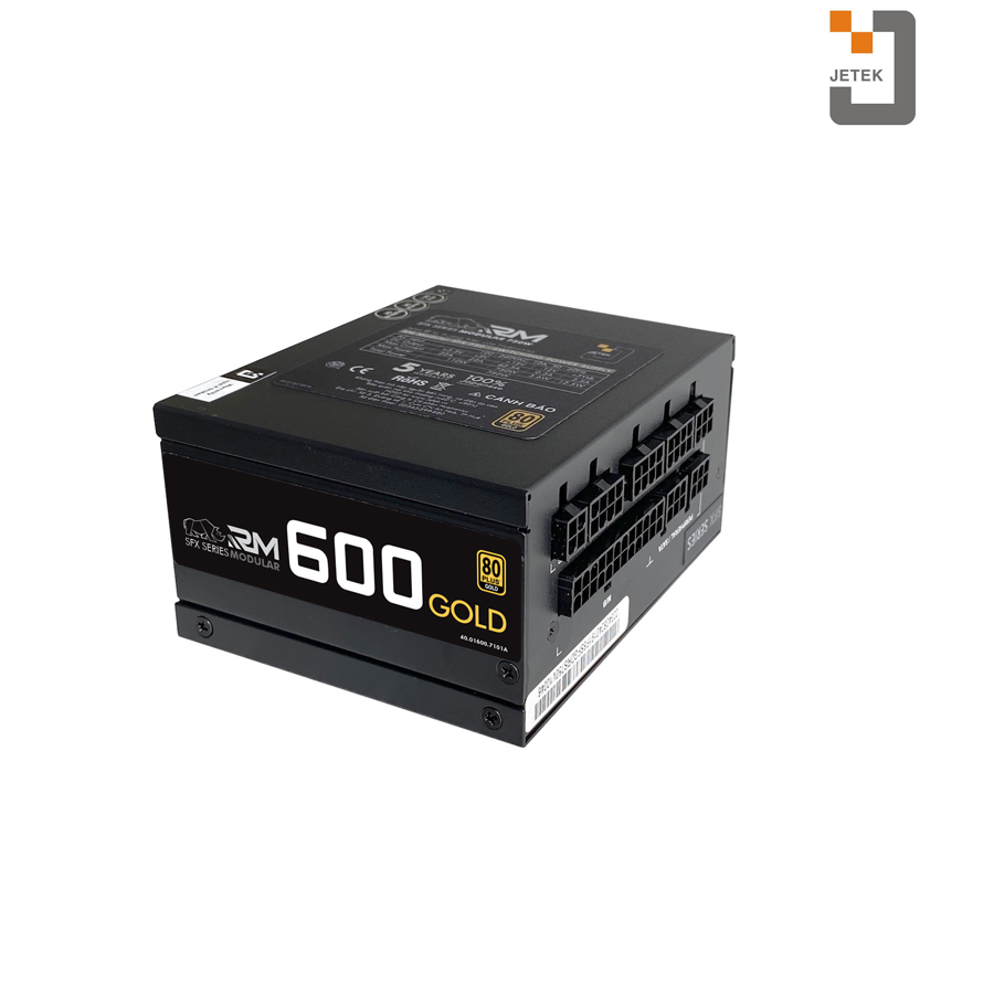 Bộ nguồn Jetek 80 Plus Gold RM SFX 600W