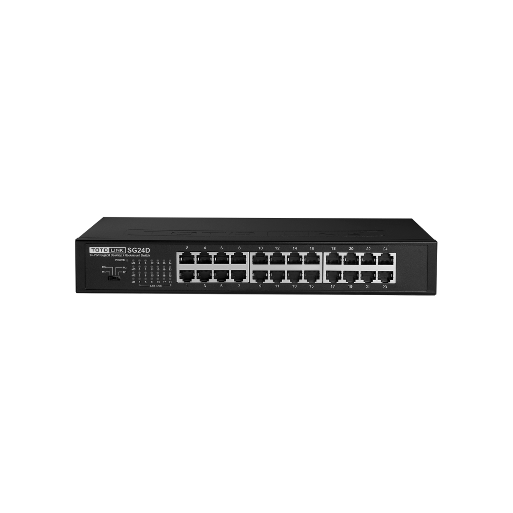 Switch Totolink SG24D - Bộ chia mạng 24 cổng tốc độ Gigabit