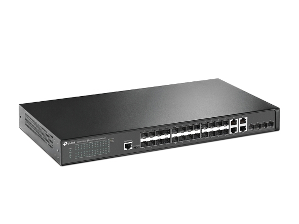 Switch Quản Lý JetStream L2 28 Cổng Gigabit SFP TP-Link T2600G-28SQ