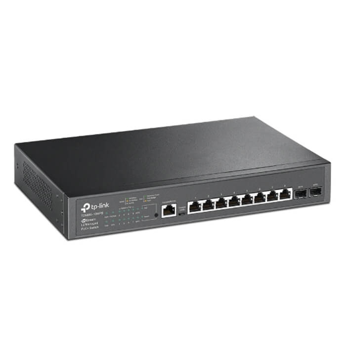 Thiết bị chuyển mạch Switch TP-Link T2500G-10MPS