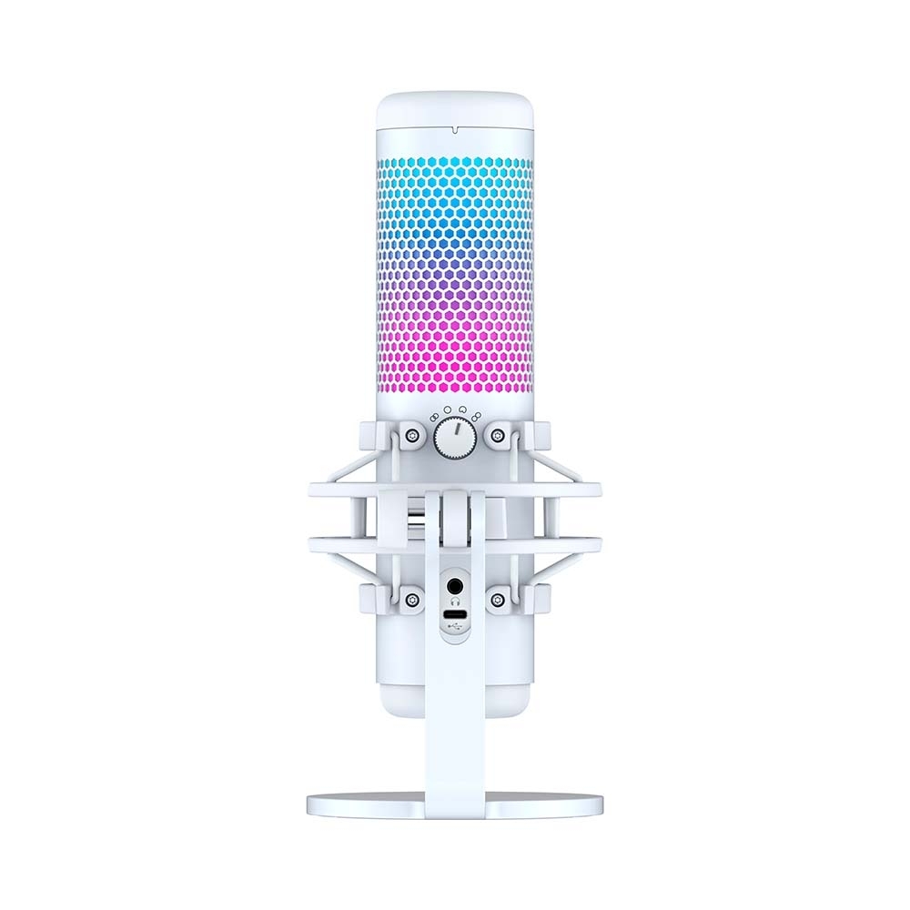 Thiết bị Stream Microphone HyperX QuadCast S RGB White 519P0AA