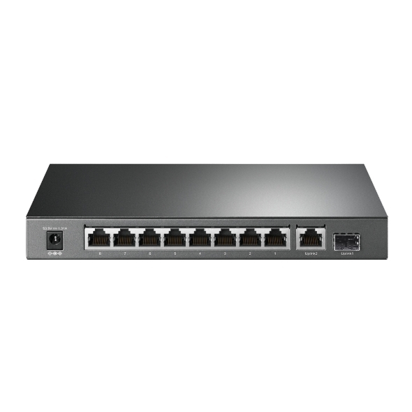 Switch gigabit POE+ TP-Link TL-SG1210P với 8 cổng POE+