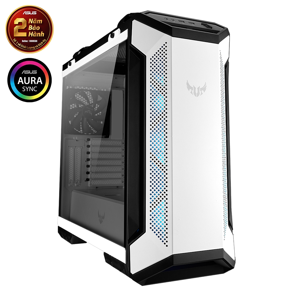 Vỏ Case Asus TUF Gaming GT501 White Edition (Mid Tower/Màu Trắng)