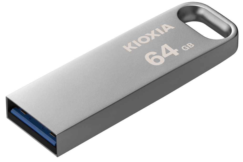 USB Kioxia 64GB U366 USB 3.2 Thép nguyên khối