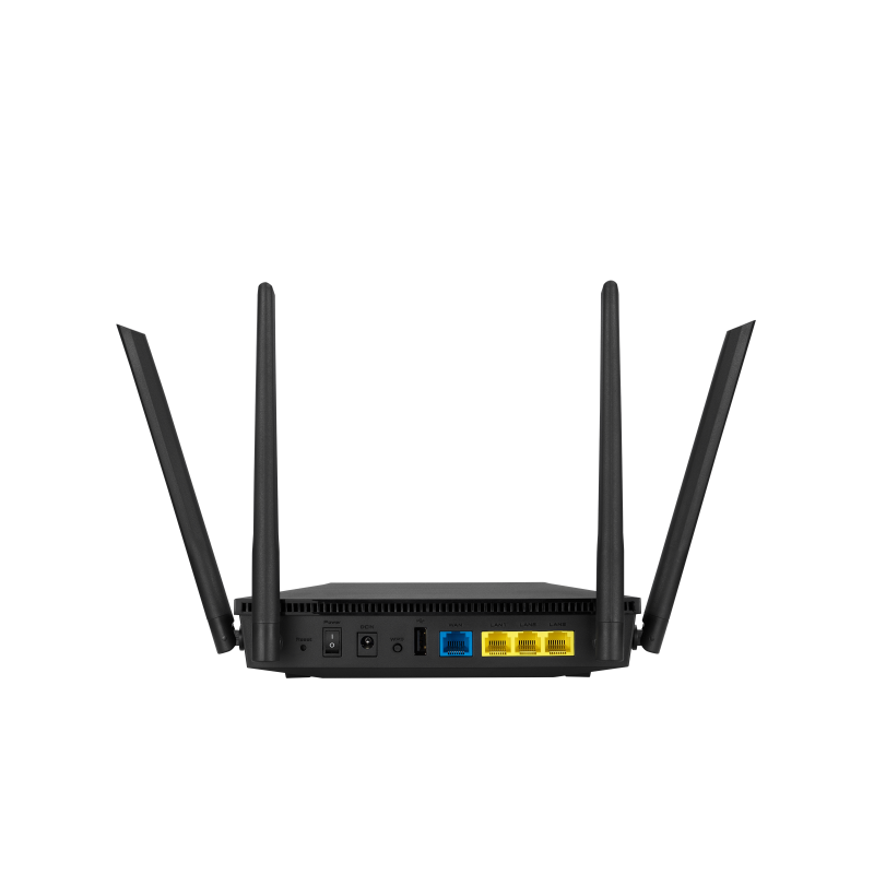 Bộ phát Wifi Asus RT-AX53U (Wifi AX1800 2 băng tần | MU-MIMO | AiProtection)