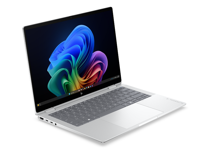 Laptop HP EliteBook X Flip G2i DJ9J5PT (Ultra 7 366H/ 32GB/ 1TB SSD/ 14 inch 2.8K Touch/ 120Hz/ Win 11 Pro/ Silver/ Vỏ nhôm)