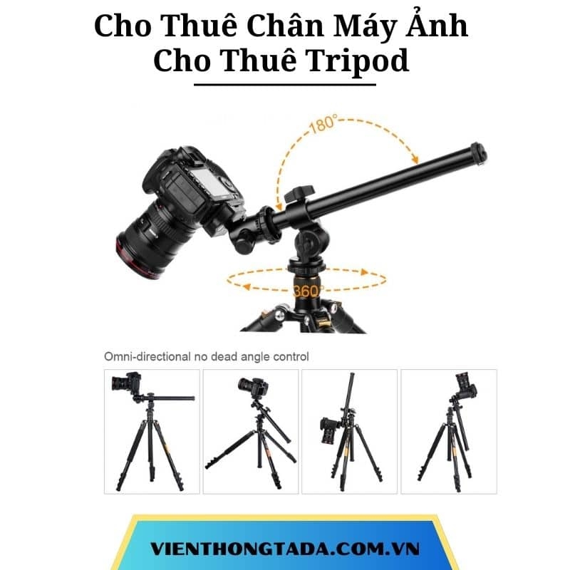 Cho Thuê Chân Máy - Cho Thuê Tripod Tại Hà Nội, Hải Phòng, Đà Nẵng, TP Hồ Chí Minh