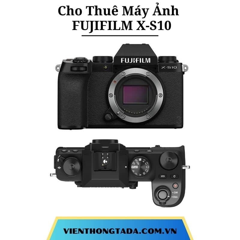 cho thuê máy ảnh FUJIFILM X-S10