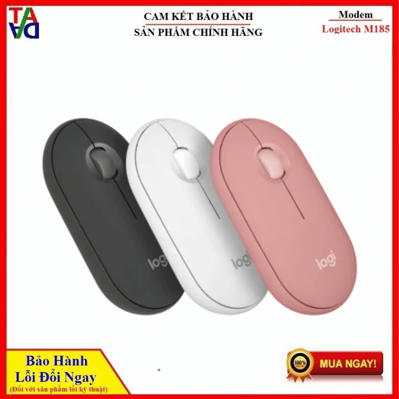 Chuột không dây Bluetooth Logitech Pebble M350s - Hàng chính hãng - Bảo hành 12 tháng