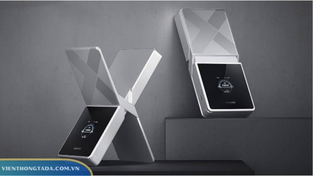 Huawei Mobile WiFi X có thiết kế gập hình chữ X hiện đại