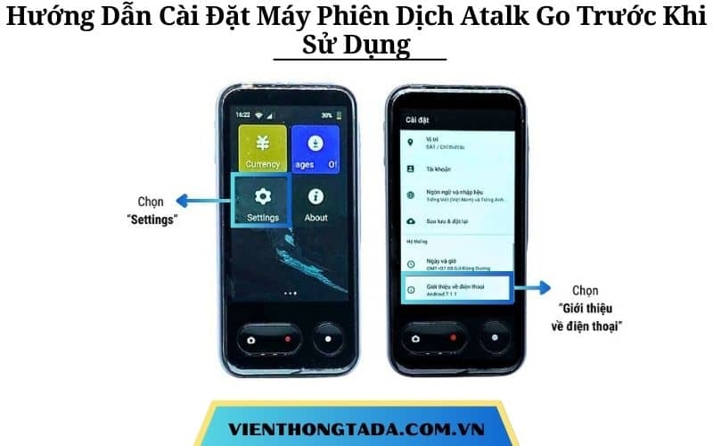 Hướng Dẫn Cài Đặt Máy Phiên Dịch Atalk Go Trước Khi Sử Dụng Nhanh Chóng, Tức Thì 