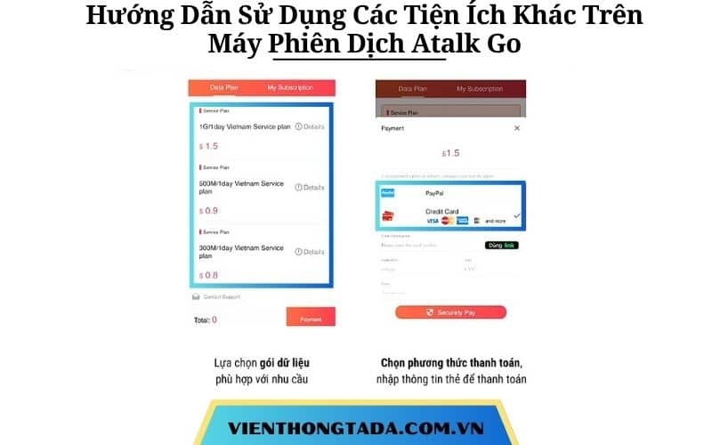 Hướng Dẫn Sử Dụng Các Tiện Ích Khác Trên Máy Phiên Dịch Atalk Go Chi Tiết, Dễ Dàng