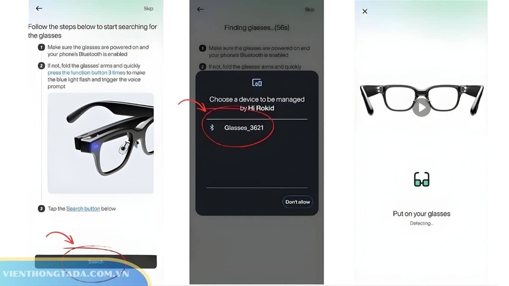 Hướng dẫn cài đặt Rokid Glasses chi tiết từ A-Z