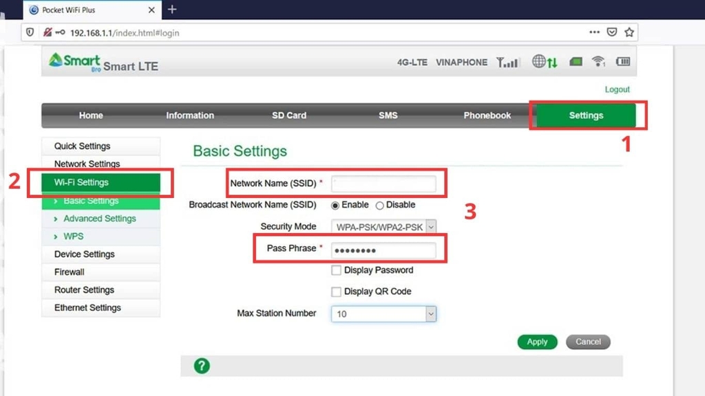 Hướng Dẫn Cài Đặt Và Đổi Mật Khẩu ZTE MF903 Từ A-Z