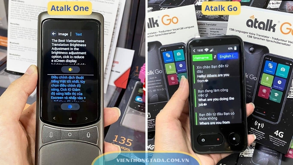 So Sánh Máy Phiên Dịch Atalk Go và Atalk One Đâu Là Lựa Chọn Lý Tưởng Cho Bạn