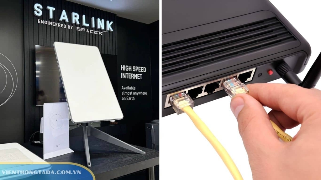 So sánh Starlink và cáp quang
