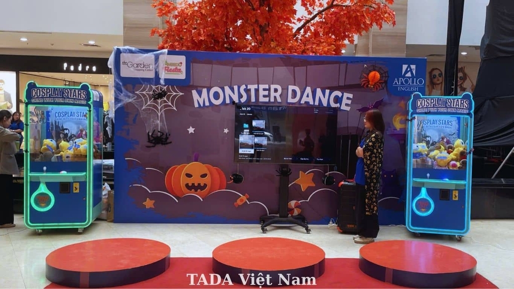 Cho thuê máy gắp thú bông cực HOT: TADA Việt Nam đồng hành cùng COSPLAY STARS 2025
