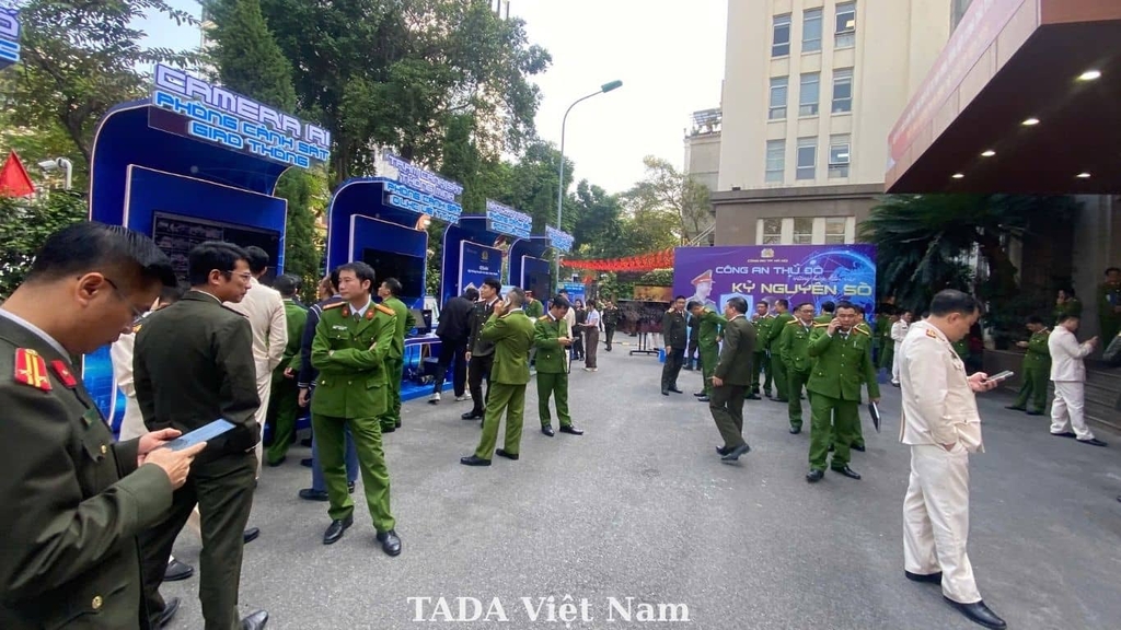 TADA Việt Nam Cung Cấp Tivi & Màn Hình Quảng Cáo Tại Sự Kiện Của Công An Thành Phố 2025