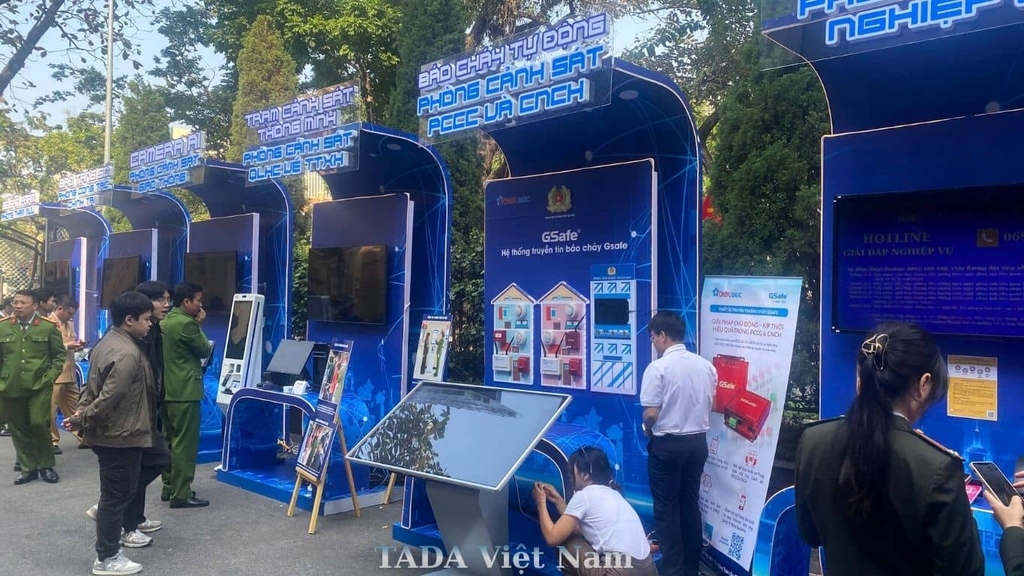 TADA Việt Nam Cung Cấp Tivi & Màn Hình Quảng Cáo Tại Sự Kiện Của Công An Thành Phố 2025