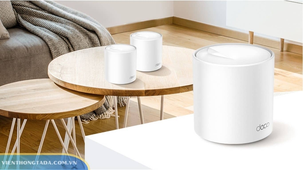 Hệ thống WiFi Mesh TP-Link Deco X60 (Bộ ba) WiFi 6 AX5400