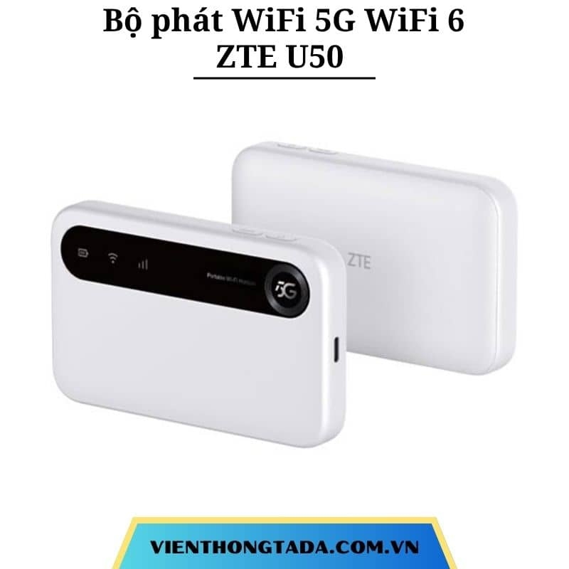 Router WiFi 5G ZTE U50 WiFi 6 AX1800
