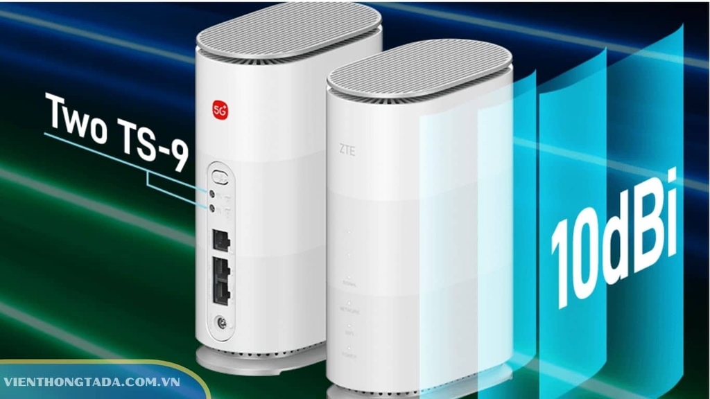 ZTE G5 Air | Router Wifi di động 5G, Wi-Fi 7 BE3600, 128 thiết bị kết nối cùng lúc, Cổng mạng siêu tốc 2.5Gbps | Bảo hành 1 đổi 1