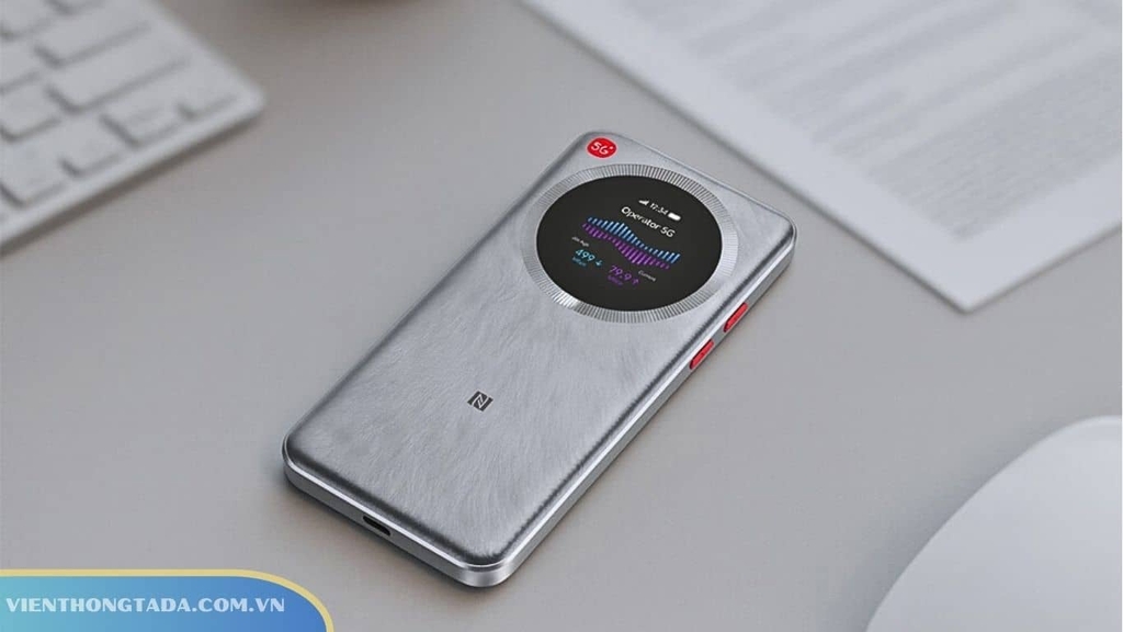 ZTE U30 Pro 5G (MU5358) | Bộ phát WiFi di động 5G WiFi 6, tốc độ cao 2700Mbps, pin khỏe 5000mAh, màn hình cảm ứng | Hàng chính hãng