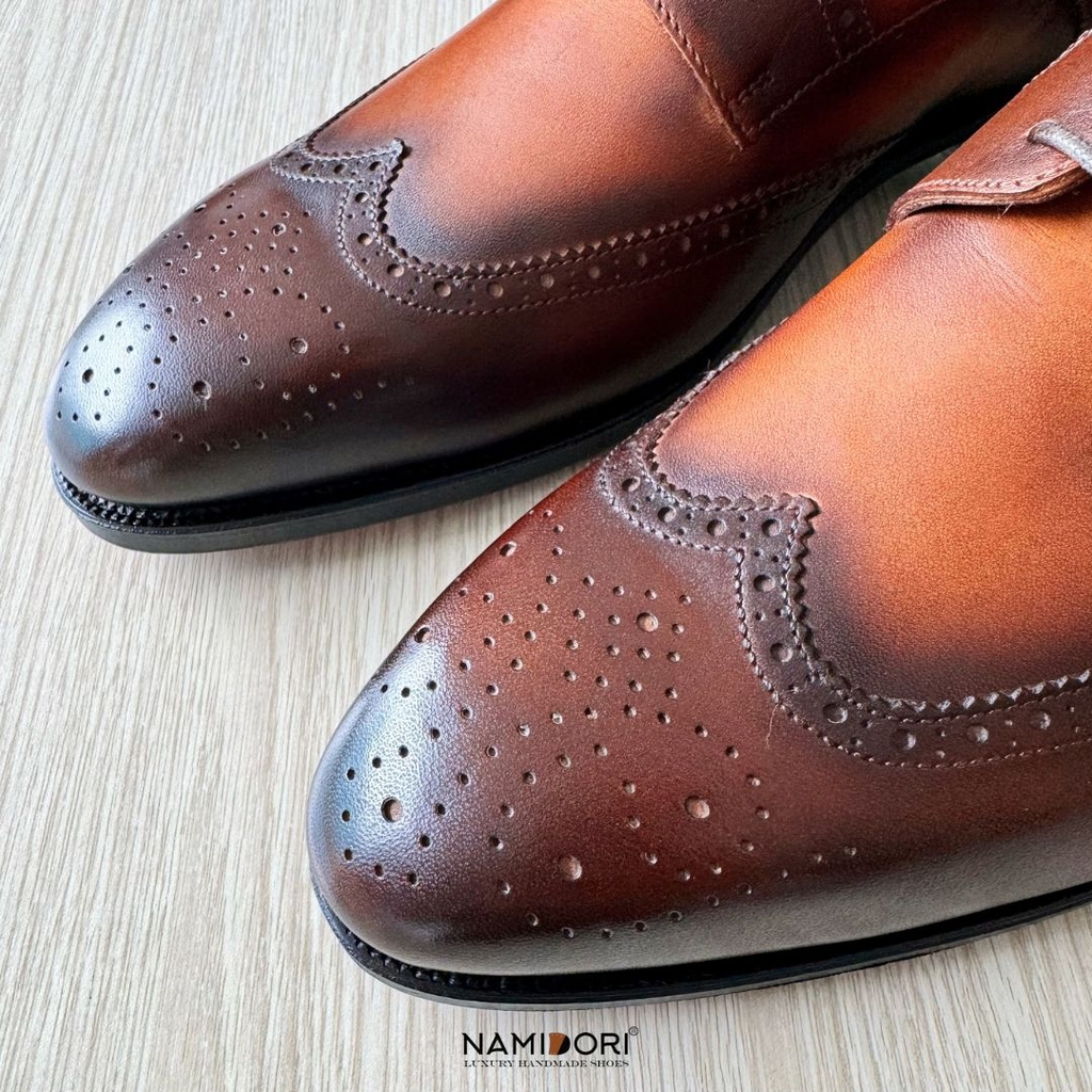 Wingtips Derby Patina