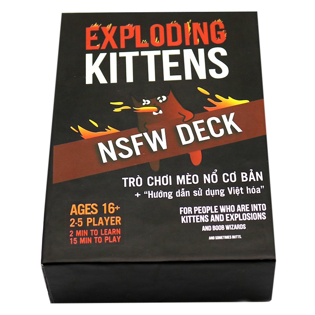 Mèo Nổ - Exploding Kittens 18+ mở rộng LEGOVIETNAM