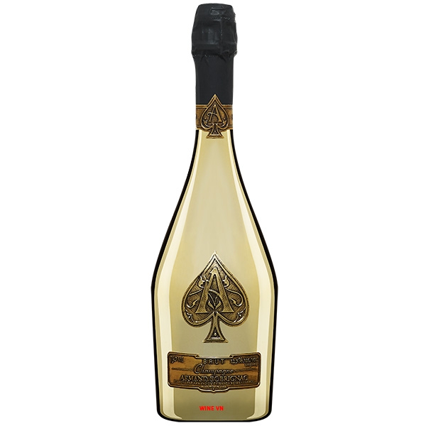 Rượu Champagne Armand De Brignac Gold – Champagne Át Bích