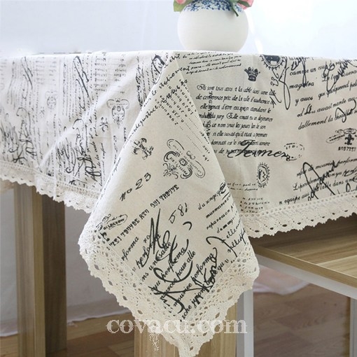 Vải canvas họa tiết vintage