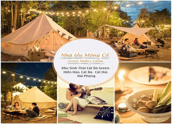 Giá thuê lều tại Green Valley Camp Cát Bà