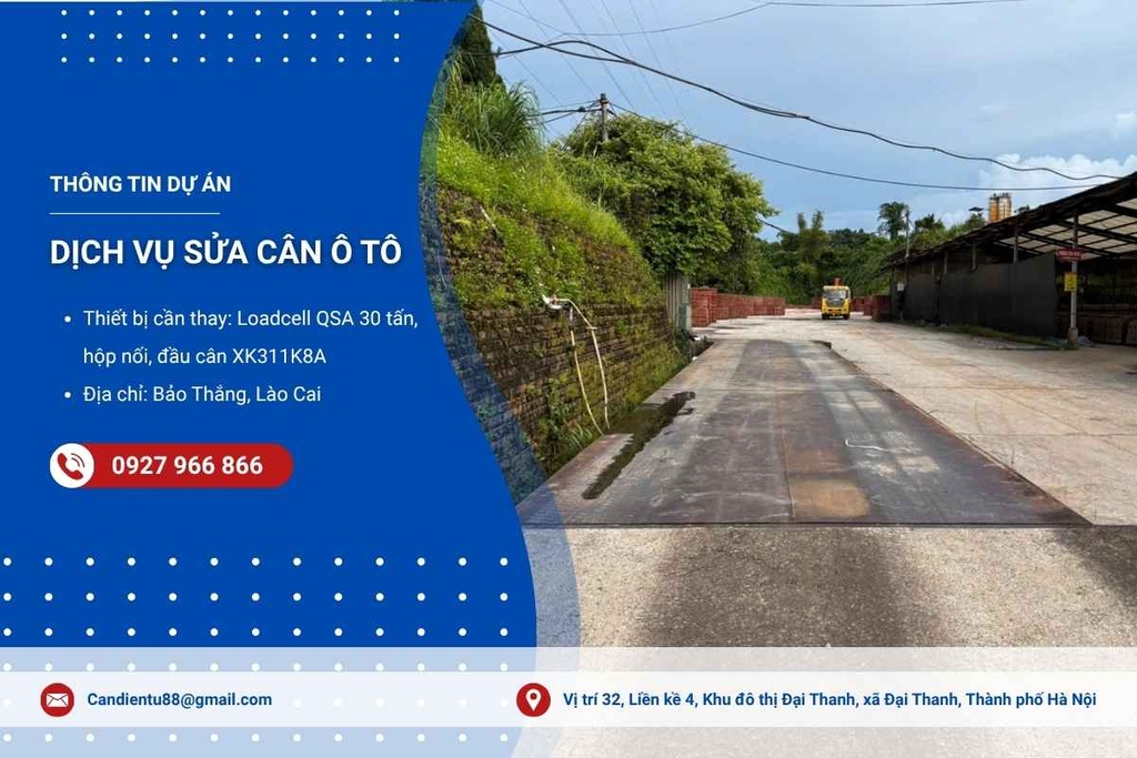 Dịch Vụ Sửa Cân Ô Tô Ở Lào Cai Uy Tín | Tân Phát