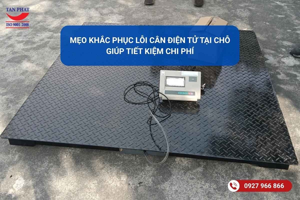 Mẹo Khắc Phục Lỗi Cân Điện Tử Tại Chỗ Giúp Tiết Kiệm Chi Phí