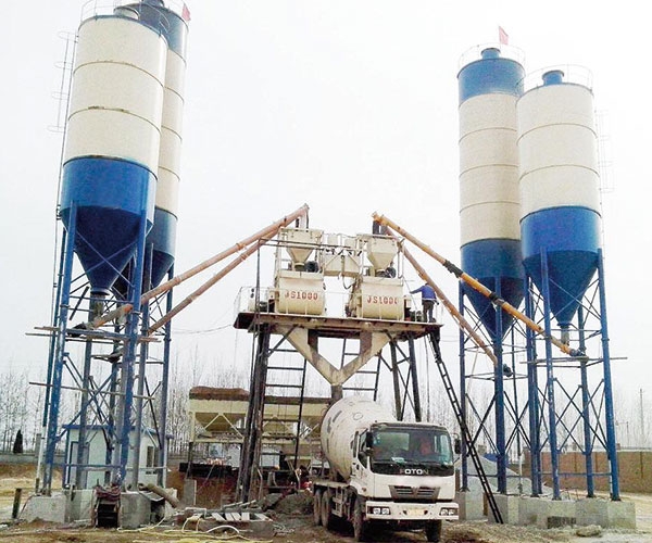 Dự án trạm trộn bê tông thương phẩm