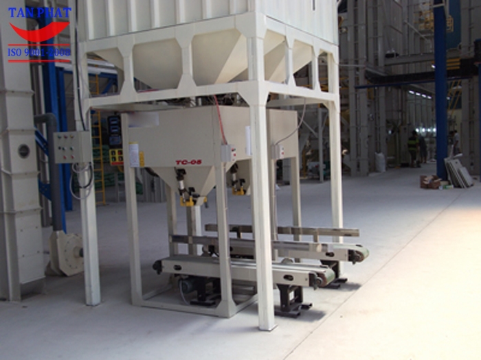 Cân đóng bao gạo 2 phễu cân