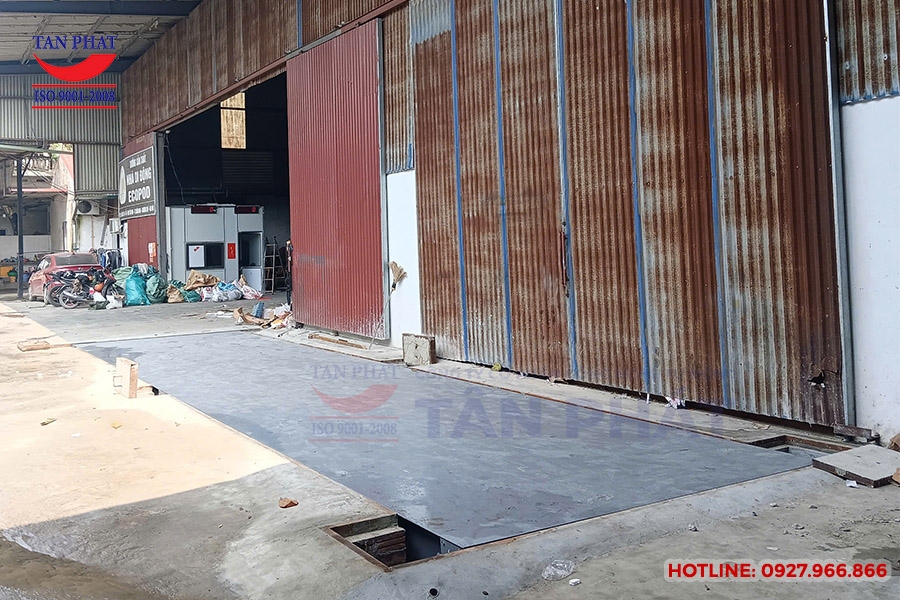 Hoàn thiện lắp đặt cân ô tô 60 tấn (12x3m) tại Chương Mỹ, Hà Nội