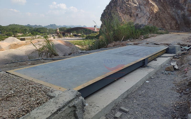 Cân xe tải 80 tấn lắp đặt tại tỉnh Yên Bái