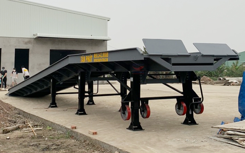 Lắp đặt cầu xe nâng 10 tấn tại Hải Dương