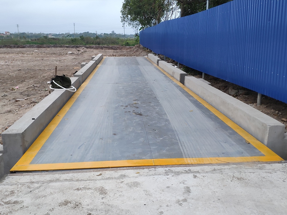 Dự án cân ô tô 120 tấn tại Vụ Bản, Nam Định