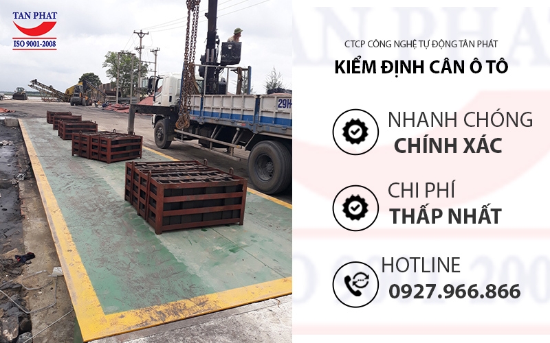 Quy trình kiểm định cân ô tô điện tử (ĐLVN 13:2019)
