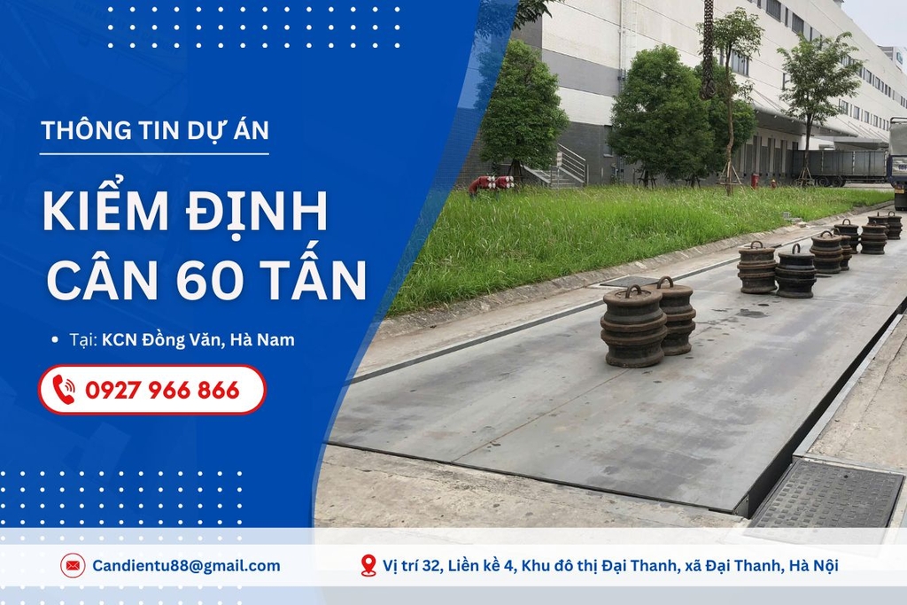 Kiểm Định Trạm Cân Điện Tử Tại Hà Nam Theo Định Kỳ