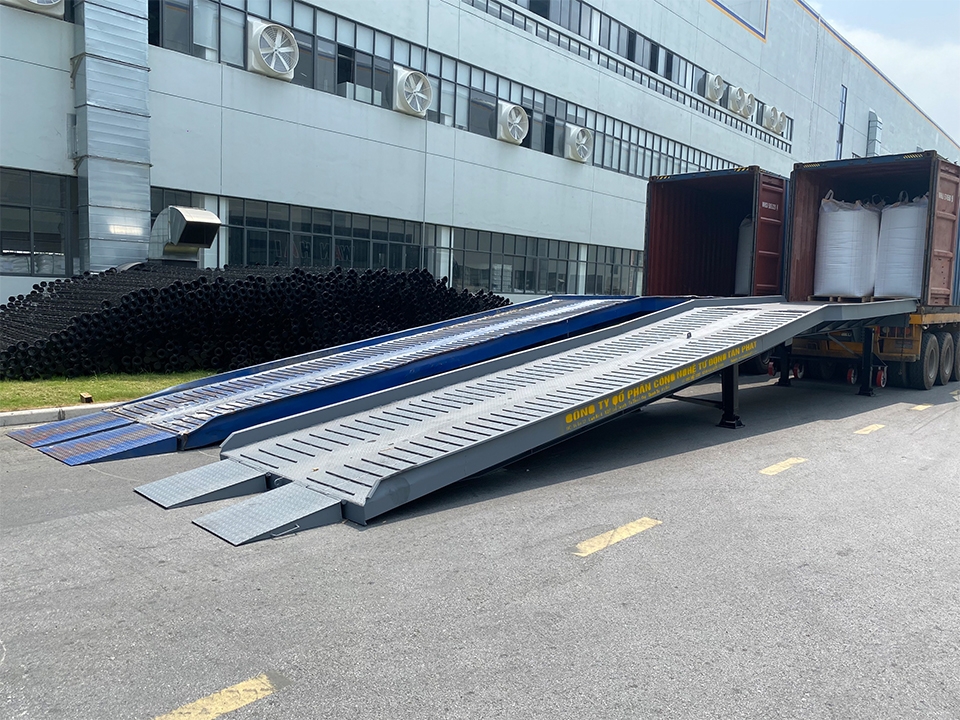 Dự án cầu xe nâng 10 tấn bàn giao tại Thái Bình