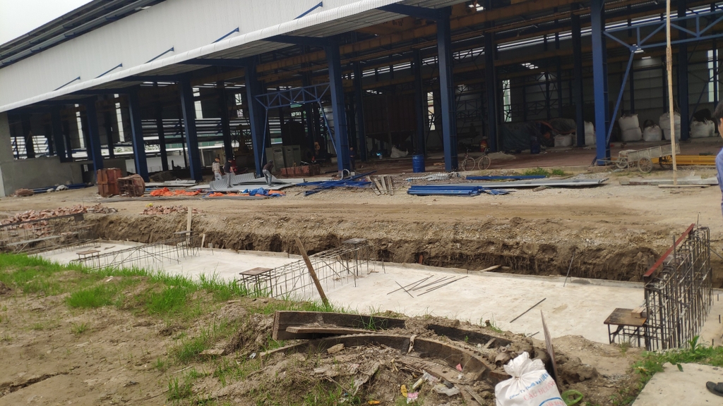 Quy trình làm móng cân ô tô Tân Phát