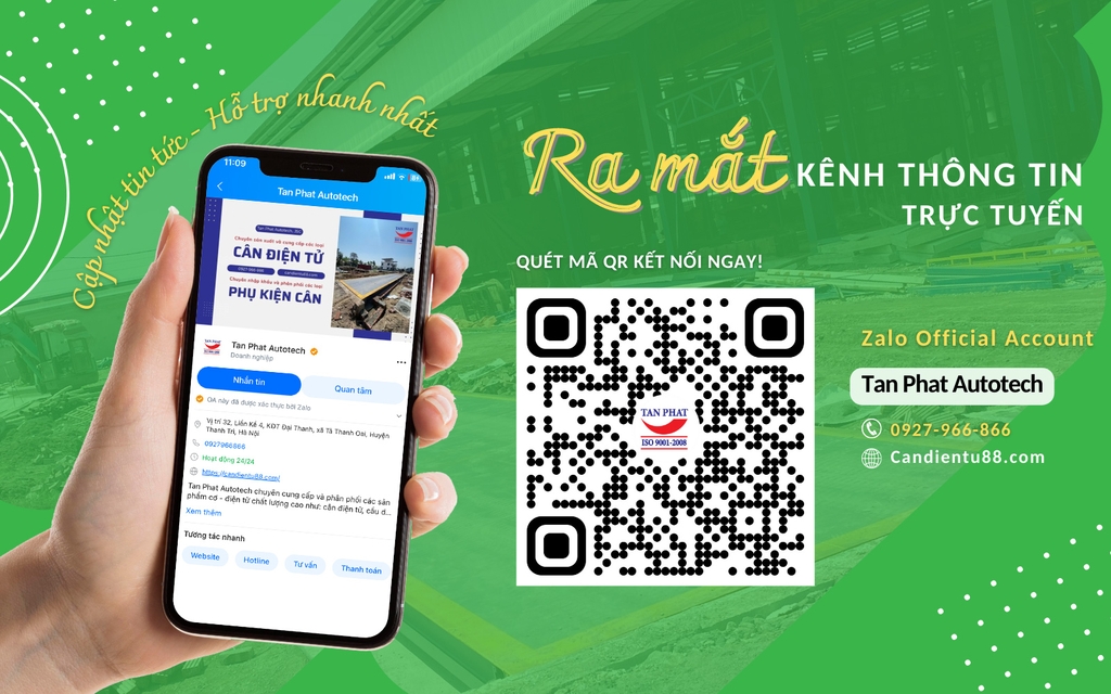 TÂN PHÁT RA MẮT KÊNH THÔNG TIN TRỰC TUYẾN ZALO OA - Tan Phat Autotech
