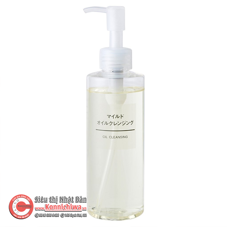 Dầu Tẩy Trang Muji Oil Cleansing 200ml nội địa giá cực tốt nội địa Nhật -  mẫu mới 2020 - giá tốt Konnichiwa Mart