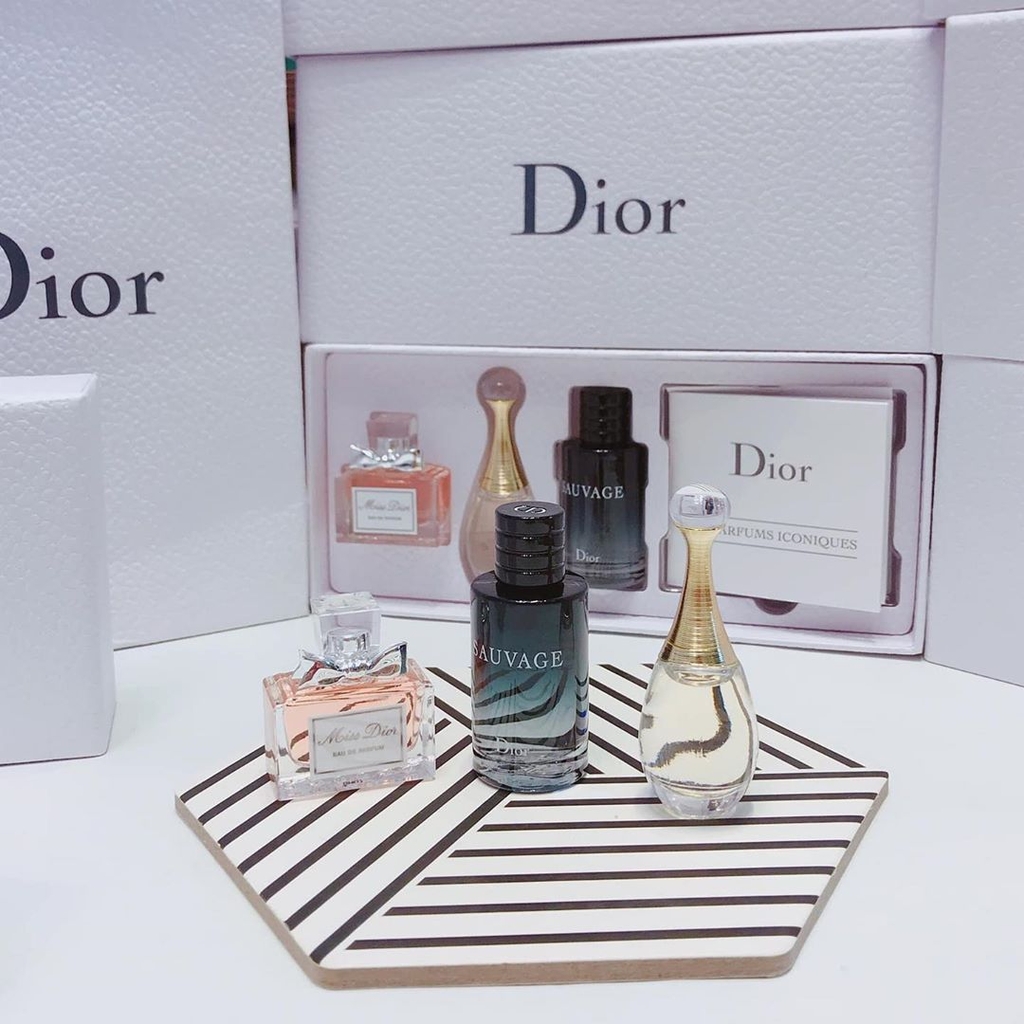 Gift Set Dior Les Parfums Iconiques 3pc Linh Perfume