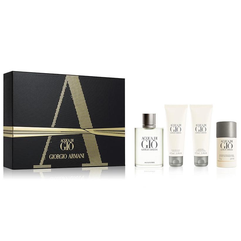 Gift Set Acqua Di Gio by Giorgio Armani 100ml 4 Piece Linh Perfume