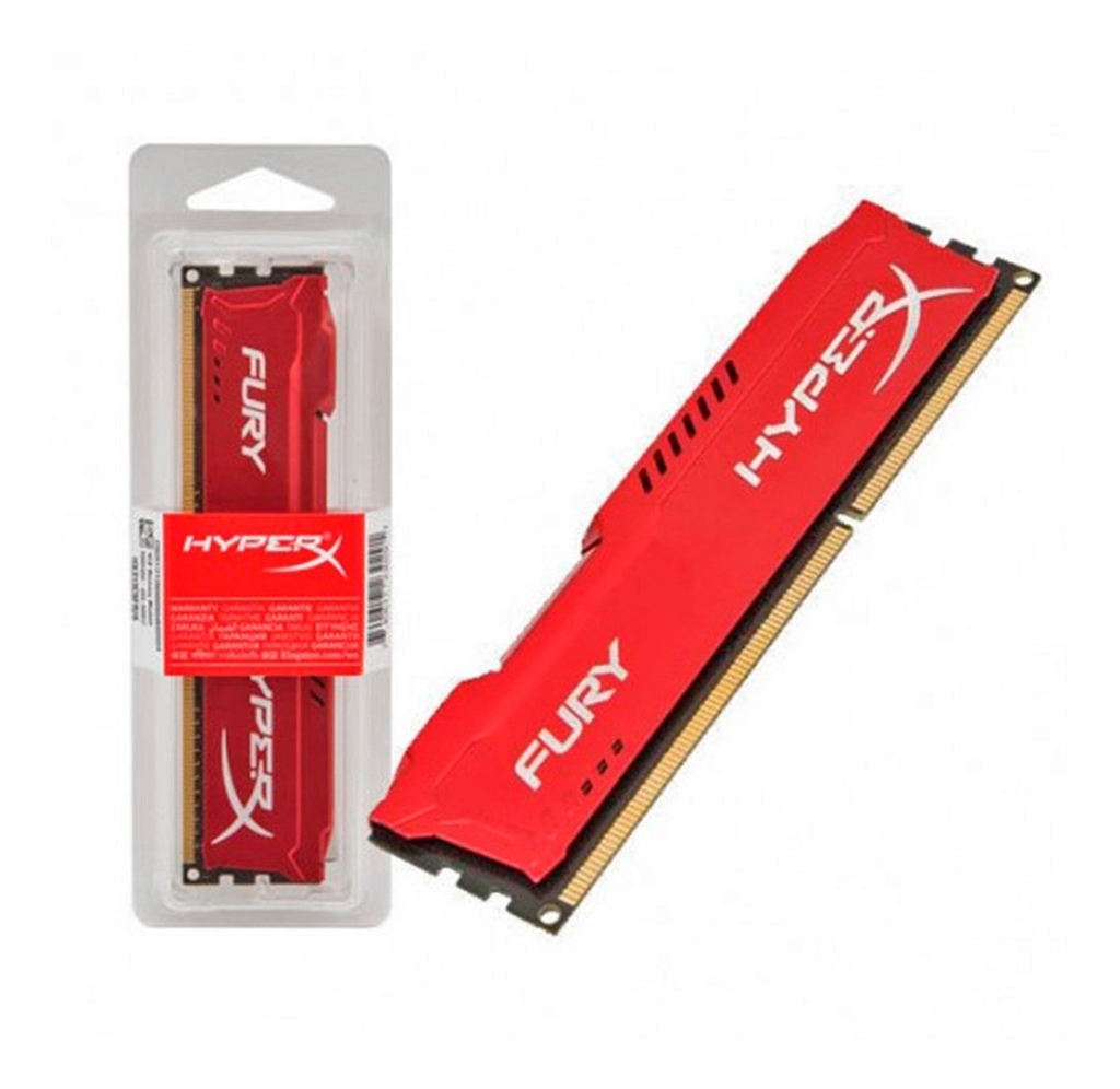 Ram PC Kingston HyperX Fury 8G DDR3 1600MHz | Máy Tính Minh Châu